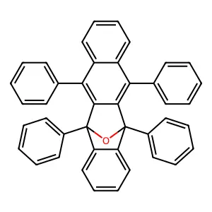 四苯基并四苯一氧化物 structure