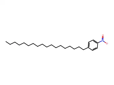 Benzene, 1-nitro-4-octadecyl- structure