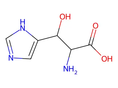 D-Histidine, beta-hydroxy-, erythro- structure
