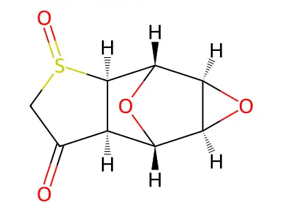 Hexahydro-1H-4,7:5,6-diepoxy-1lambda~4~-1-benzothiophene-1,3(2H)-dione structure