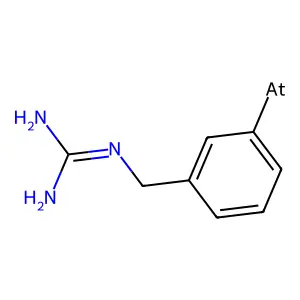 1-(3-Astatobenzyl)guanidine structure