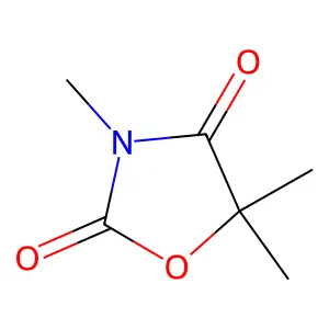 三甲双酮 structure