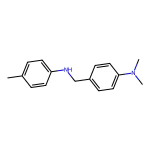 N,N-dimethyl-4-{[(4-methylphenyl)amino]methyl}aniline structure