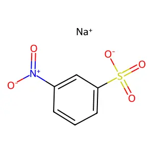 Sodium 3-nitrobenzenesulfonate structure