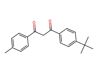 1-(4-Tert-butylphenyl)-3-(4-methylphenyl)propane-1,3-dione structure