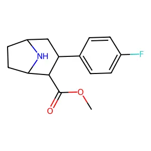 2-Carbomethoxy-3-(4-fluorophenyl)nortropane structure