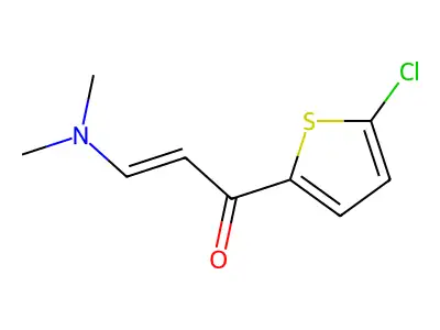 1-(5-Chloro-2-thienyl)-3-(dimethylamino)-2-propen-1-one structure