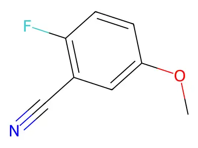 2-Fluoro-5-methoxybenzonitrile structure