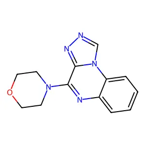 4-Morpholino[1,2,4]triazolo[4,3-a]quinoxaline structure
