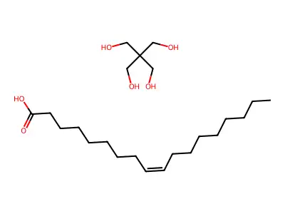 2,2-Bis(hydroxymethyl)propane-1,3-diol;octadec-9-enoic acid structure