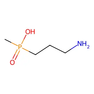 (3-Aminopropyl)methylphosphinic acid structure