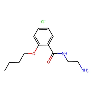 N-(2-Aminoethyl)-2-butoxybenzene-1-carboximidic acid--hydrogen chloride (1/1) structure