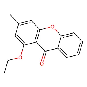9H-Xanthen-9-one, 1-ethoxy-3-methyl- structure