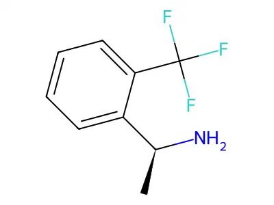 (R)-1-(2-(Trifluoromethyl)phenyl)ethanamine structure