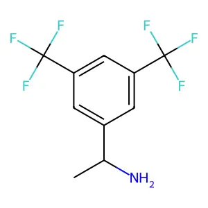(R)-1-[3,5-Bis(trifluoromethyl)phenyl]ethylamine structure