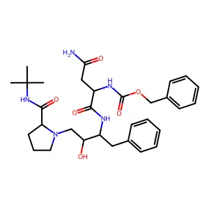 BzOCAsnPhe(CHOHCH2)ProNH-tBu structure