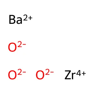 钡锆氧化物 structure