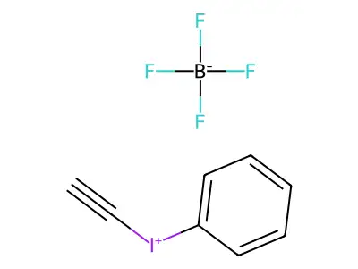 Ethynyl(phenyl)iodonium Tetrafluoroborate (Ethynylating Reagent) structure