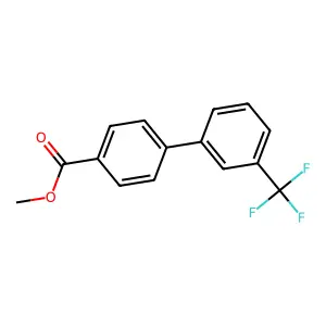 Methyl 3'-(trifluoromethyl)[1,1'-biphenyl]-4-carboxylate structure