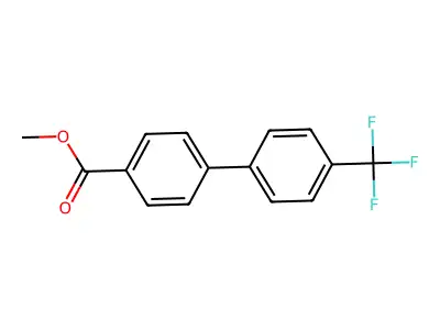 Methyl 4'-(trifluoromethyl)-[1,1'-biphenyl]-4-carboxylate structure