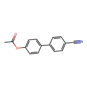 4'-Cyano[1,1'-biphenyl]-4-yl acetate structure
