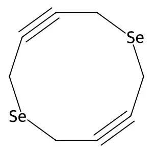 1,6-Diselenacyclodeca-3,8-diyne structure
