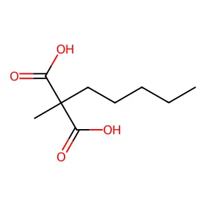 2-甲基-2-戊基丙二酸 structure