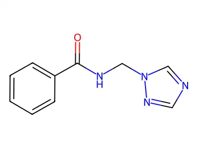 N-(1H-1,2,4-Triazol-1-ylmethyl)benzamide structure