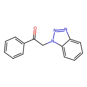 2-(1H-1,2,3-Benzotriazol-1-yl)-1-phenylethan-1-one structure
