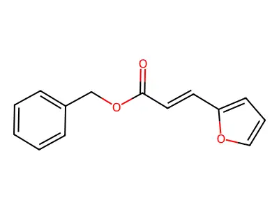 Benzyl 3-(furan-2-yl)prop-2-enoate structure