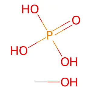磷酸甲酯 structure