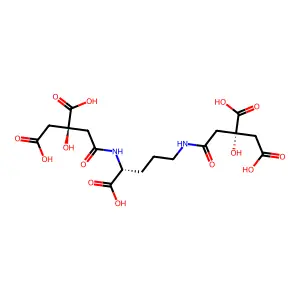 Staphyloferrin A structure