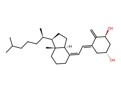 1alpha-Hydroxypregnacalciferol structure