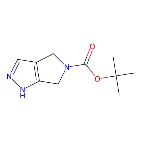 tert-Butyl 4,6-dihydropyrrolo(3,4-c)pyrazole-5(1H)-carboxylate structure