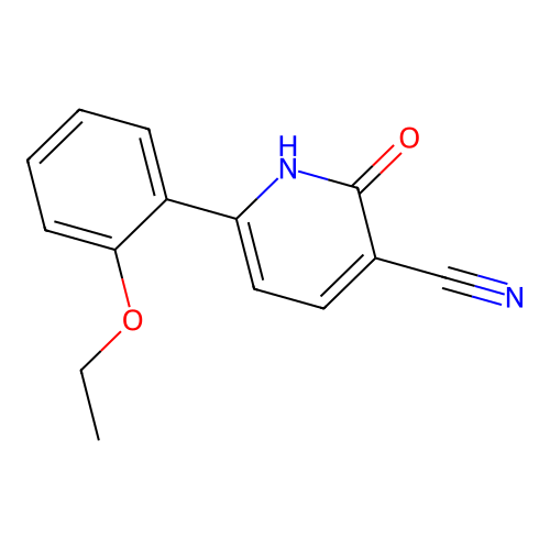 6-(2-Ethoxyphenyl)-1,2-dihydro-2-oxo-3-pyridinecarbonitrile structure