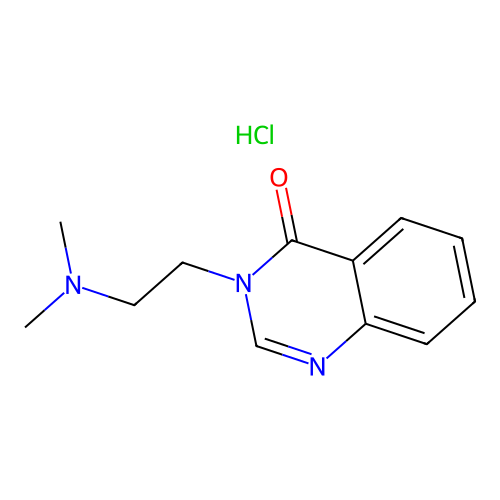 3-(2-(Dimethylamino)ethyl)-4(3H)-quinazolinone hydrochloride structure