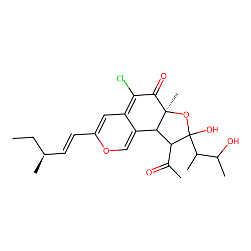 Chaetoviridin B structure
