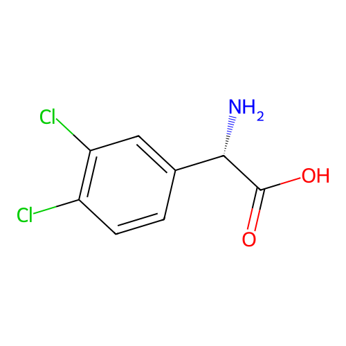 (S)-2-Amino-2-(3,4-dichlorophenyl)acetic acid structure