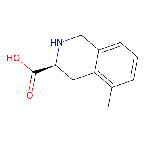 (S)-5-Methyl-1,2,3,4-tetrahydroisoquinoline-3-carboxylic Acid structure