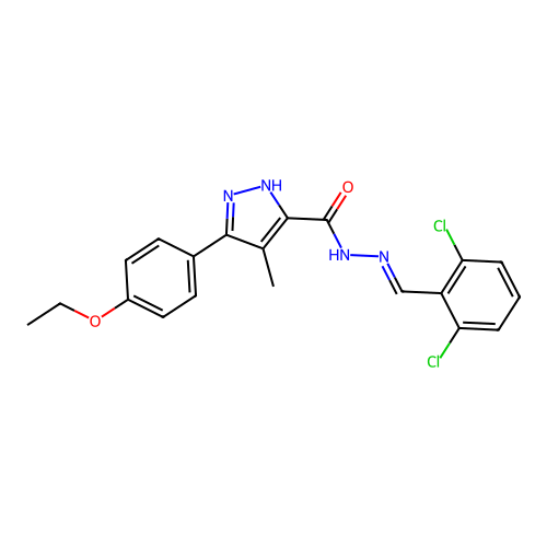 C20H18Cl2N4O2 structure