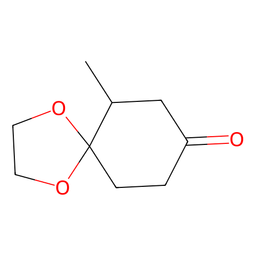 6-Methyl-1,4-dioxaspiro[4.5]decan-8-one structure