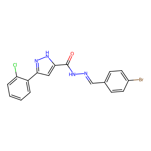 C17H12BrClN4O structure