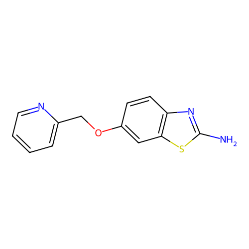 6-(Pyridin-2-ylmethoxy)-1,3-benzothiazol-2-amine structure
