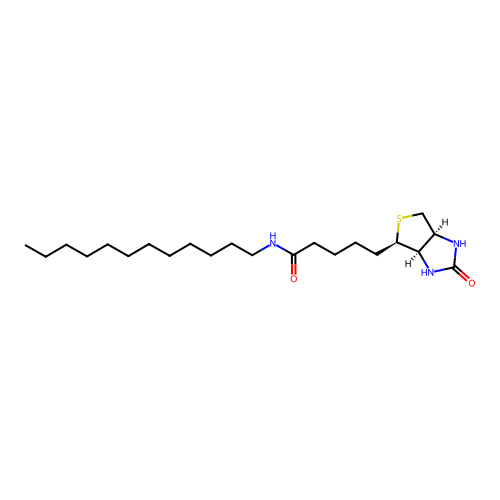 N-Laurylbiotinamide structure