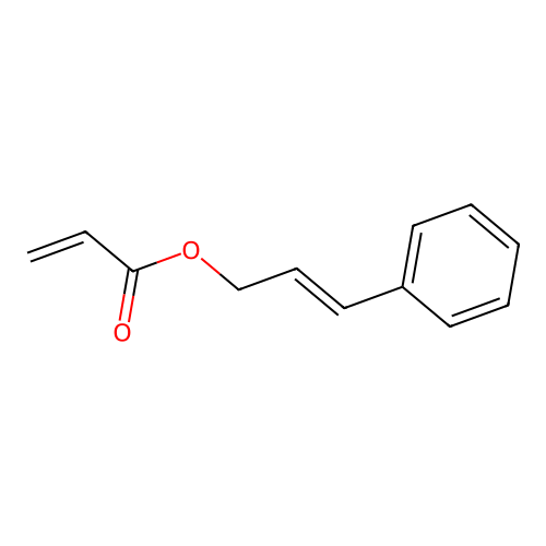 Cinnamyl acrylate structure