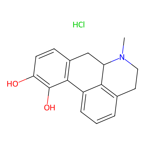 S(+)-APO hydrochloride structure