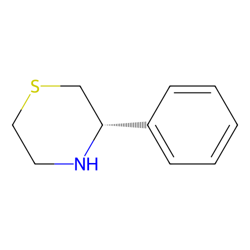 (3S)-3-phenylthiomorpholine structure