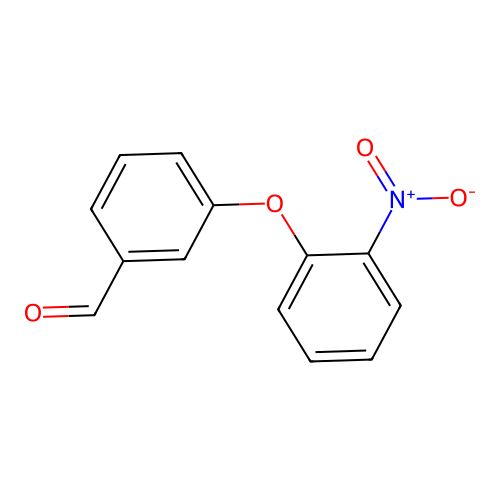 3-(2-Nitrophenoxy)benzaldehyde structure