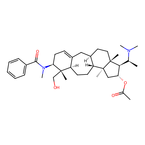 Buxabenzacine structure