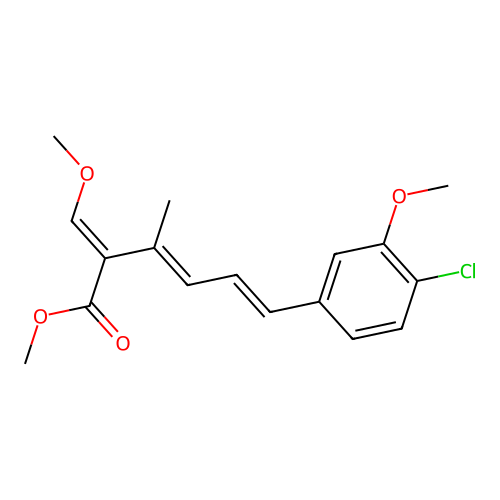 Strobilurin B structure